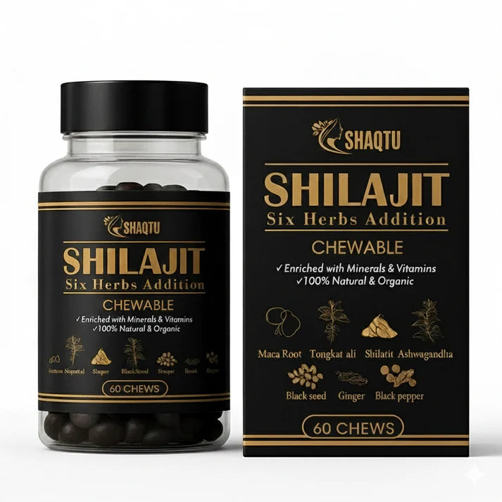 Shilajit Chews - Six Herbs Addition